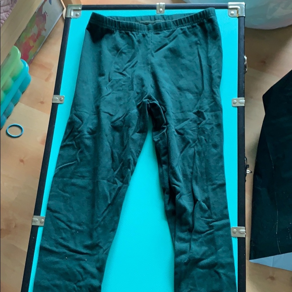 American Apparel Green Leggings